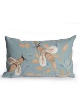 Trans Ocean Pillow Visions III Botanical 100% Polyester Handmade 4318